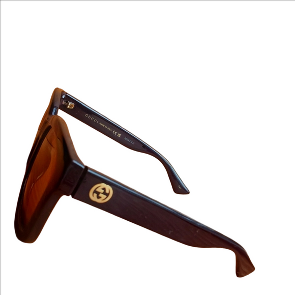 Gucci Oversized Purple Sunglasses - Picture 10 of 13